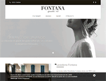 Tablet Screenshot of fontanagioiellivarese.com